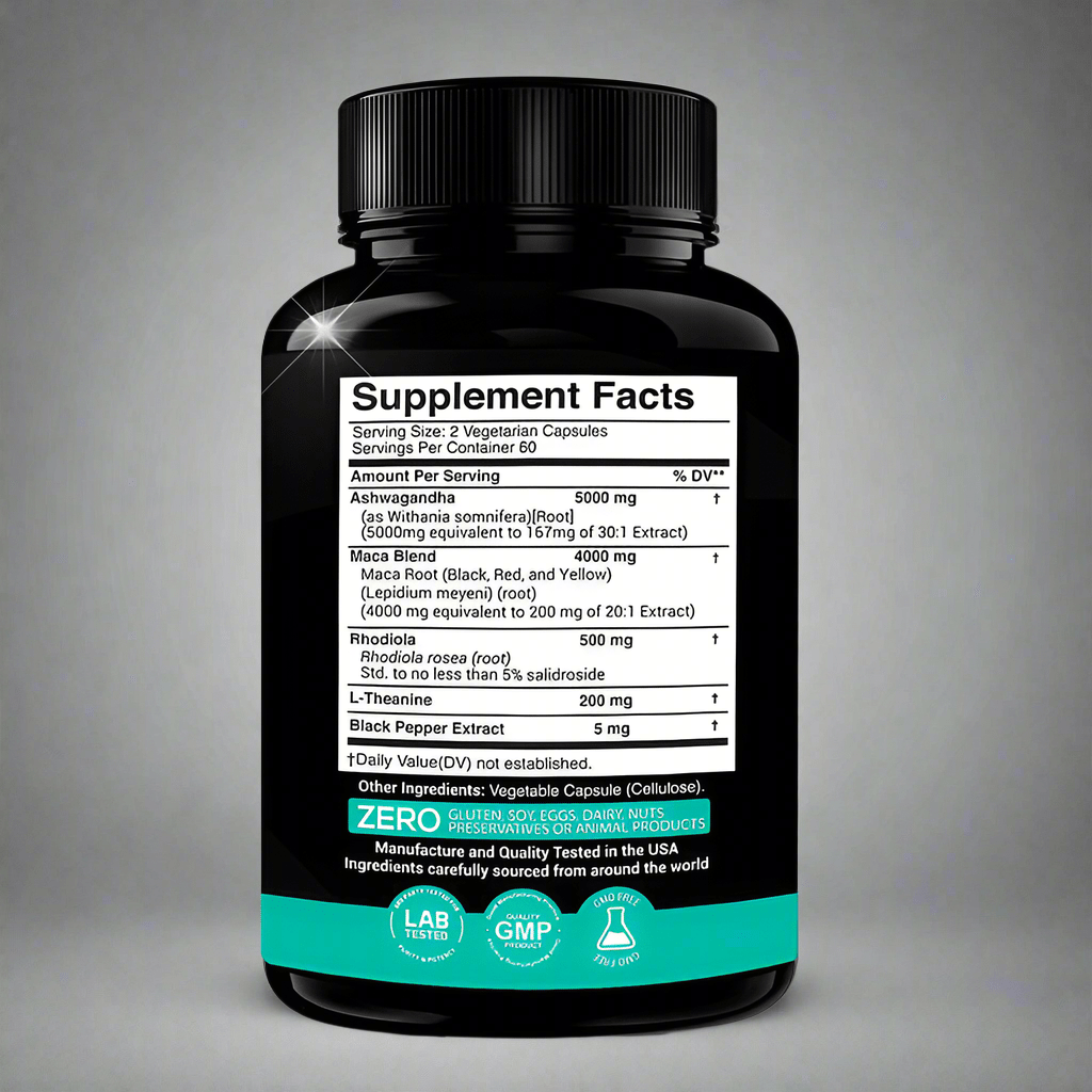 Ashwagandha Maca Capsules - Vital