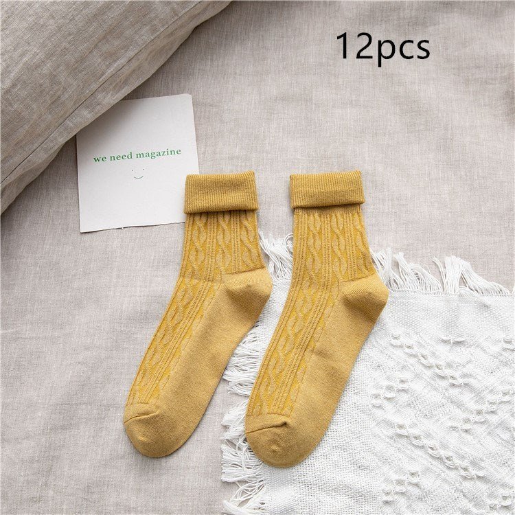 Japanese warm cotton socks - Vital