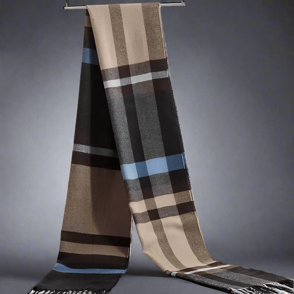 Plaid scarf men's winter women's snood - Vital