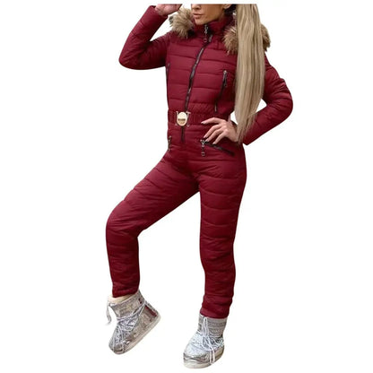 Ladies cotton one-piece ski jumpsuit suit Vital