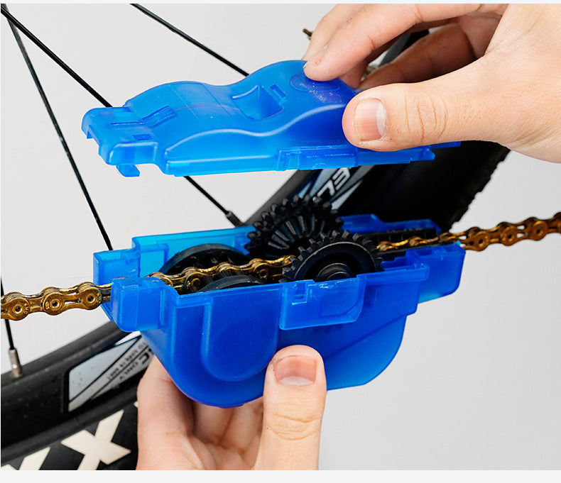 Bicycle Chain Cleaner Chain Maintenance Cleaning Tool