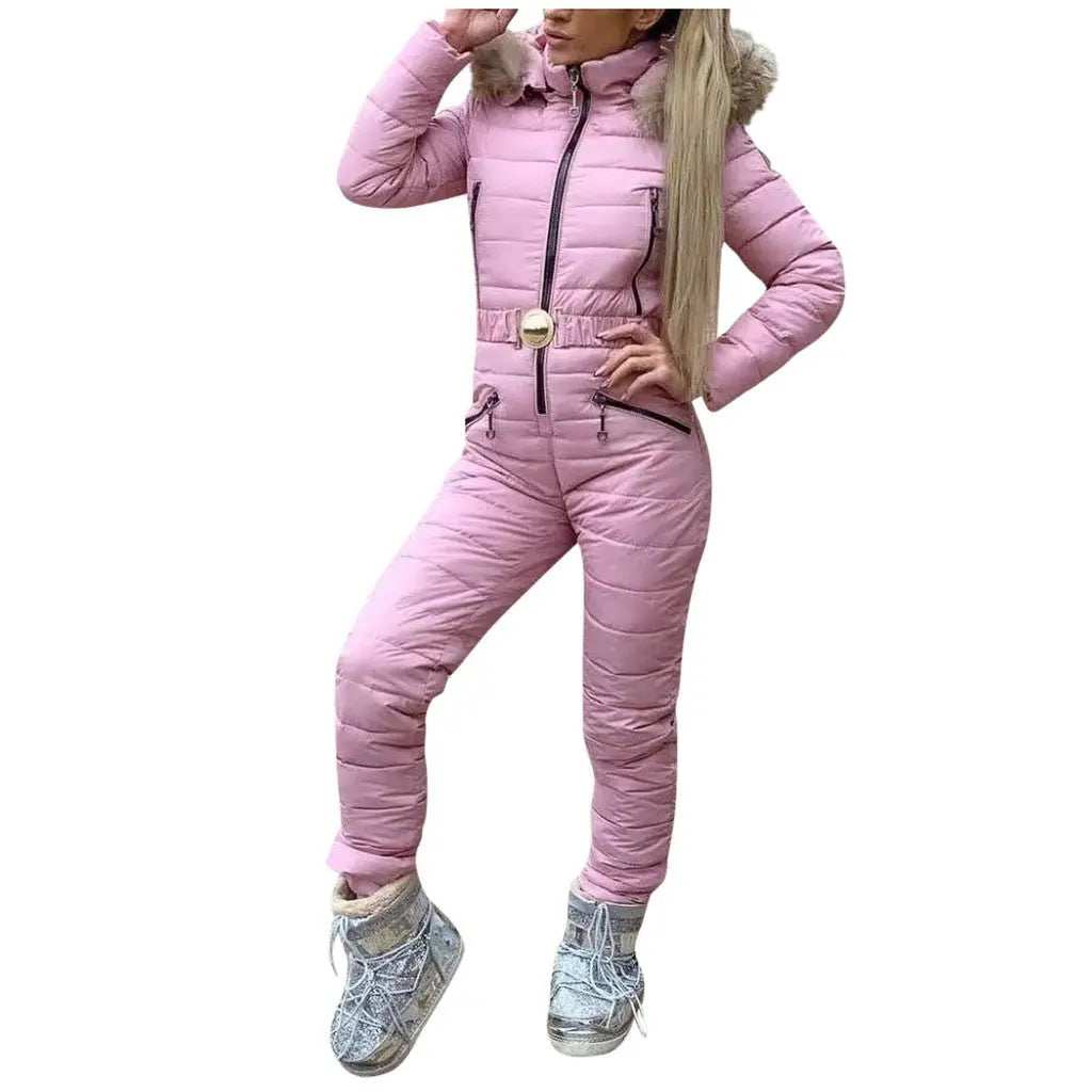 Ladies cotton one-piece ski jumpsuit suit Vital