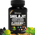 SHILAJIT ASHWAGANDHARHODIOLA ROSEAPANAX GINSENG21,000MG Vital