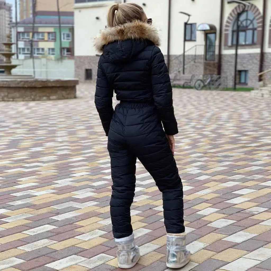 Ladies cotton one-piece ski jumpsuit suit Vital