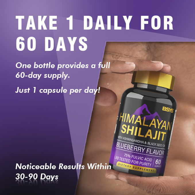 BSYS SHILAJIT GUMMIES 60'S Vital