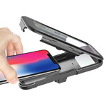 360 Rotatable Waterproof Bicycle Motorcycle Mobile Phone Holder Bike Handlebar Non-slip Clip Stand GPS Mount Bracket Vital