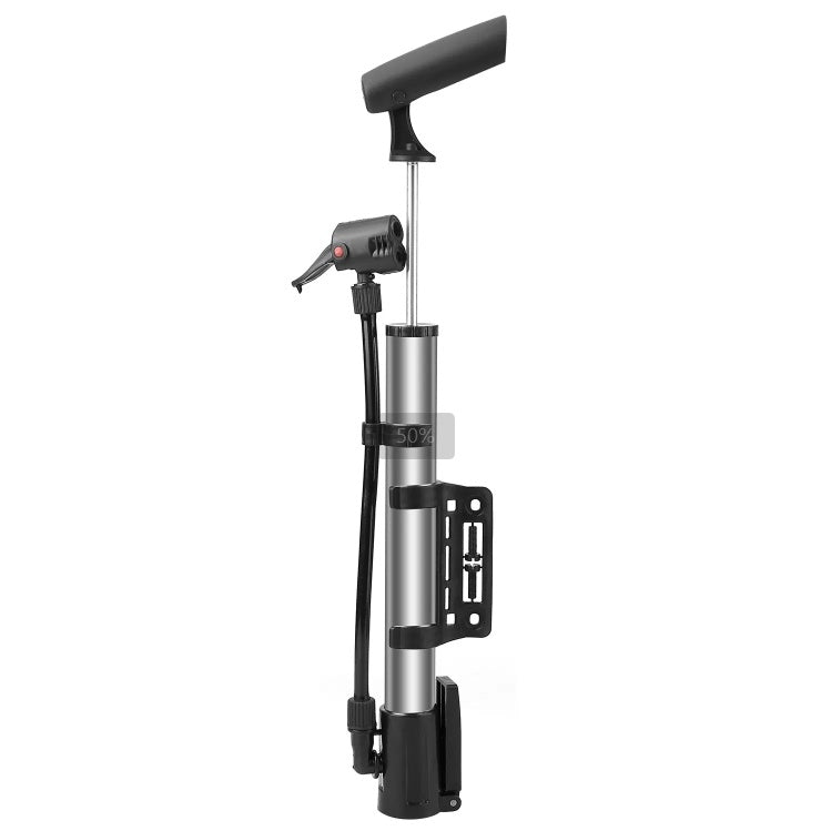Mini Bike Portable Bicycle Tire Inflator Ball Air W Mount Frame For Mountain Road Bike Vital