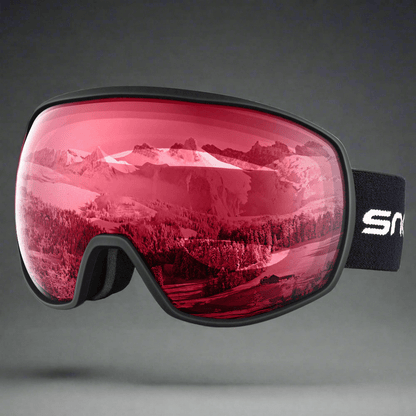 Double - layer anti - fog ski goggles, - Vital
