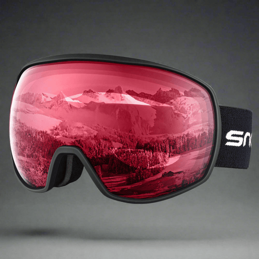 Double - layer anti - fog ski goggles, - Vital
