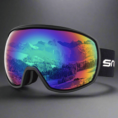 Double - layer anti - fog ski goggles, - Vital