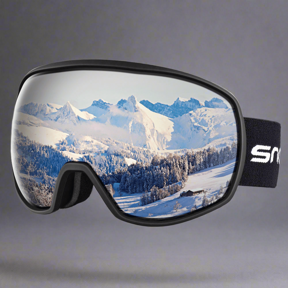 Double - layer anti - fog ski goggles, - Vital