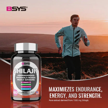BSYS 8IN1 SHILAJIT GUMMIES 60'S Vital