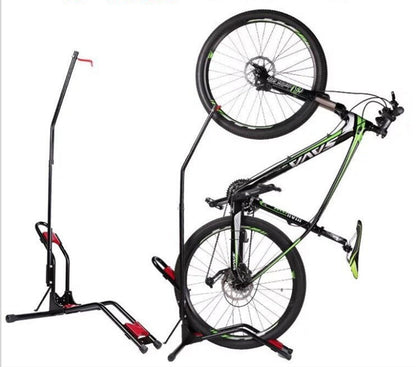 L-shaped Parking Rack Detachable Car Repair Mountain Bike Display Stand Vital