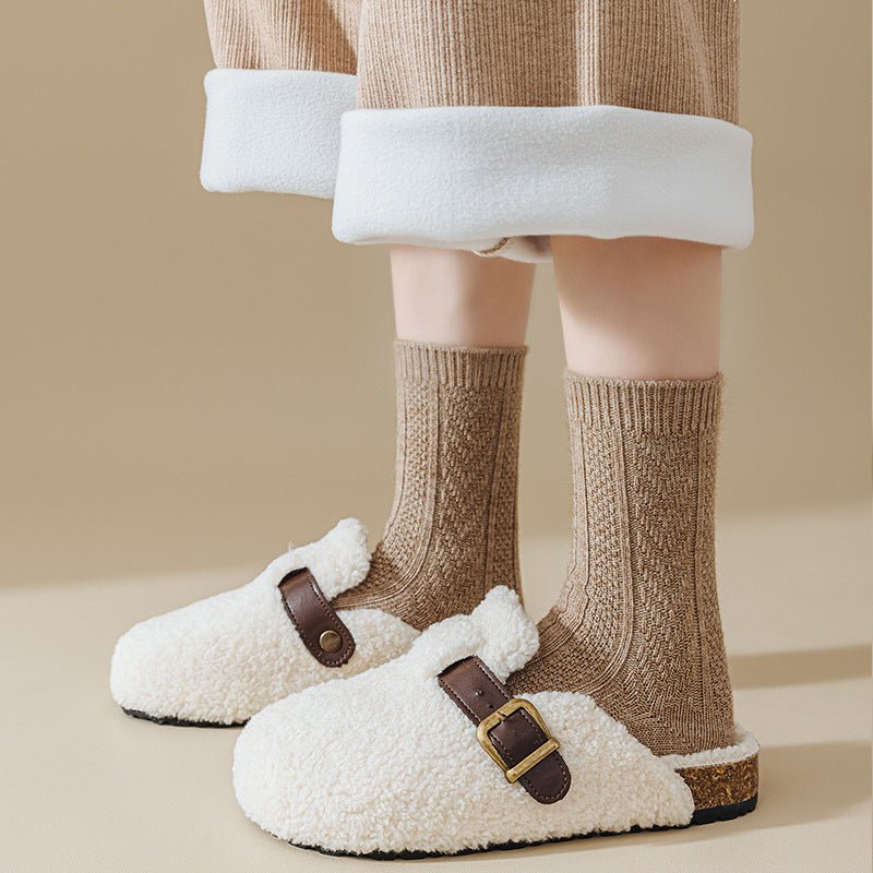 Girl’s Thick Wool Lock Socks - Vital