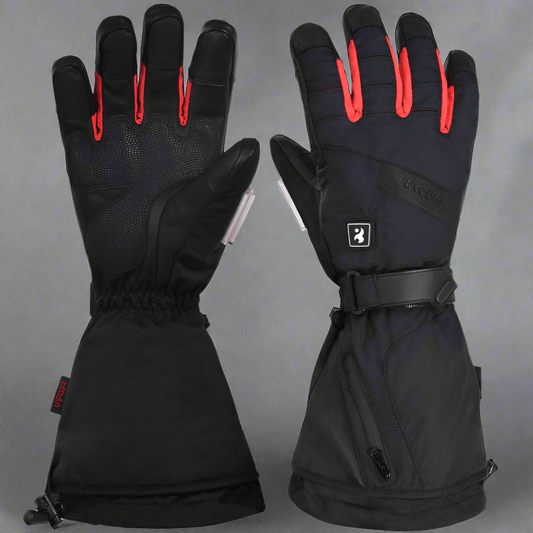 Heated Sheepskin ski Gloves - Vital