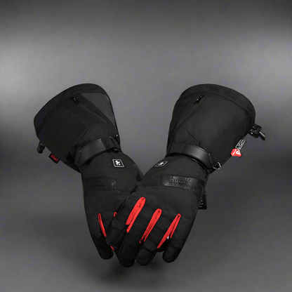 Heated Sheepskin ski Gloves - Vital
