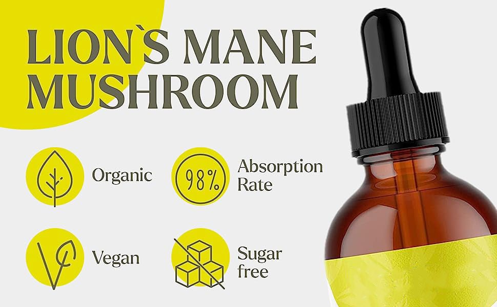 Lion’s Mane Mushroom Drops - Vital
