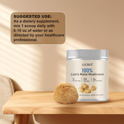 lion's mane mushroom powder - Vital