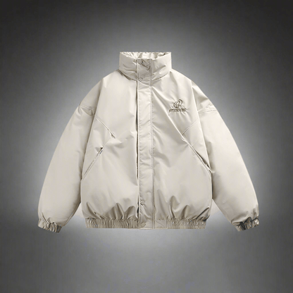 Male Outdoor Loose White Duck Down Jacket - Vital