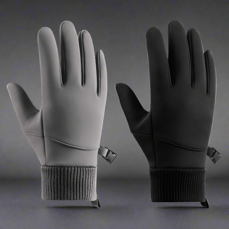 Men's Outdoor Windproof Cycling Velvet Padded Gloves - Vital