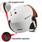 Moon Ski helmet with goggles - Vital