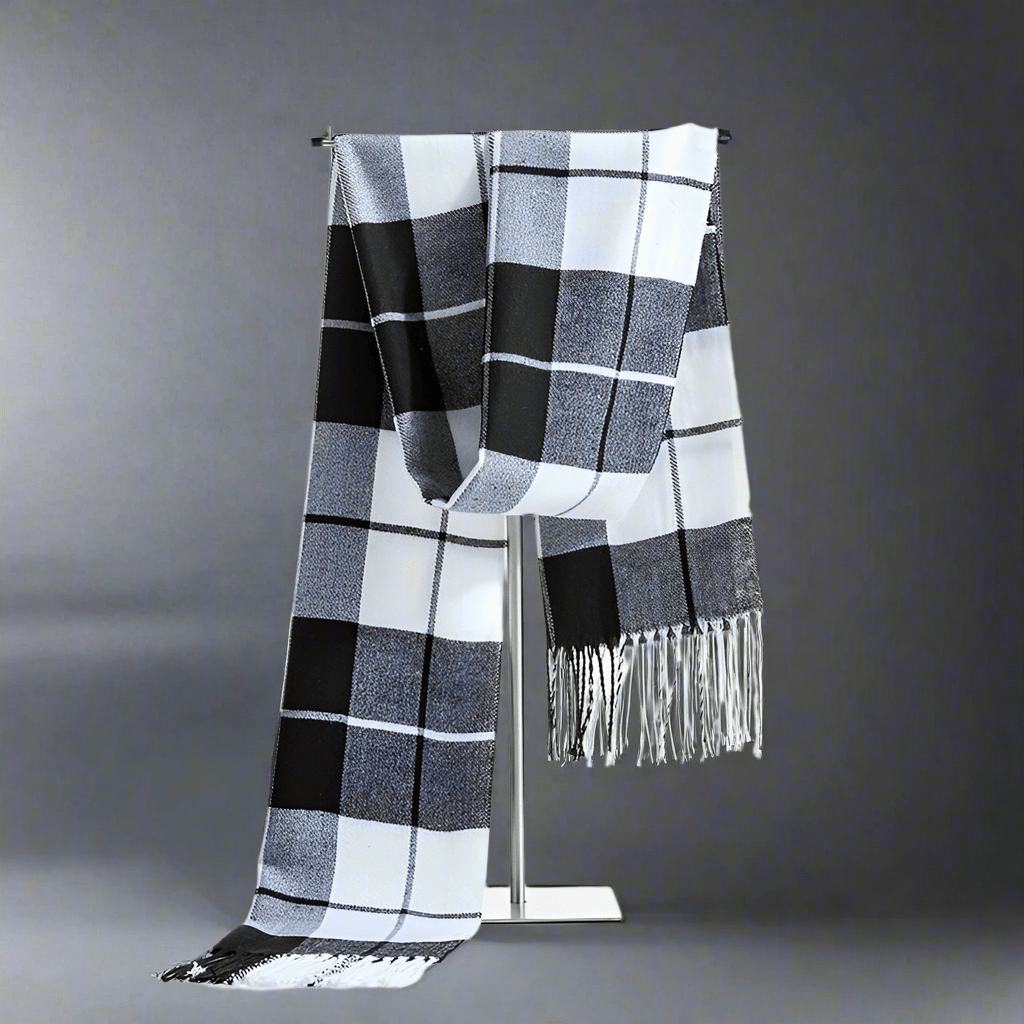 Plaid scarf men's winter women's snood - Vital