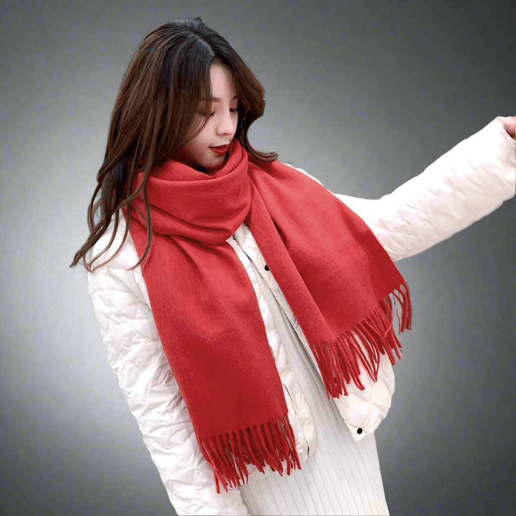Plaid scarf men's winter women's snood - Vital