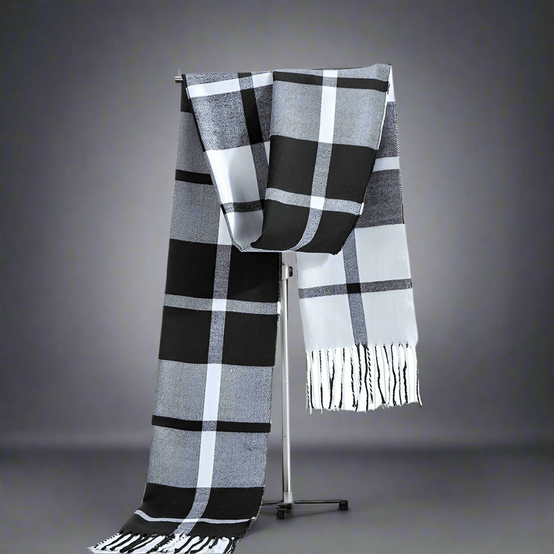 Plaid scarf men's winter women's snood - Vital