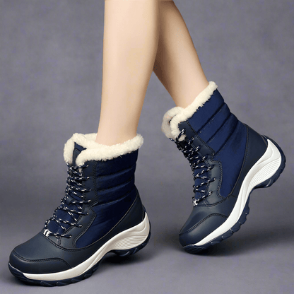 Plus velvet high - top women's shoes waterproof snow boots - Vital