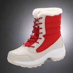 Plus velvet high - top women's shoes waterproof snow boots - Vital