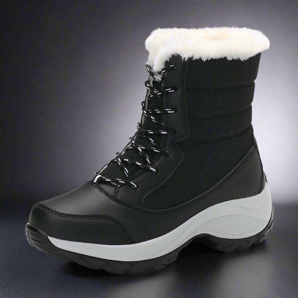Plus velvet high - top women's shoes waterproof snow boots - Vital
