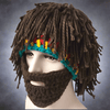 Rastafarian Style Ski Helmet Cover - Vital