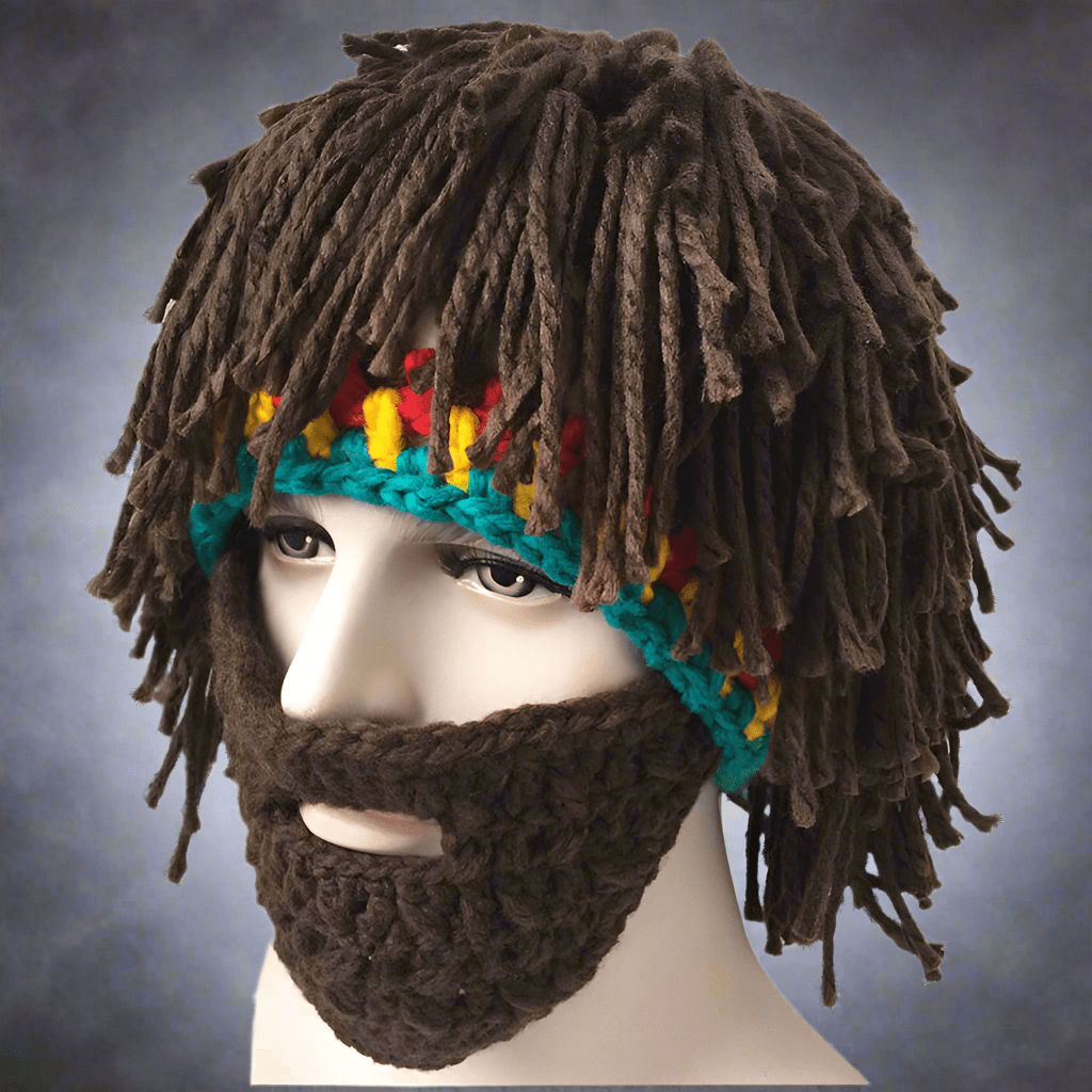 Rastafarian Style Ski Helmet Cover - Vital