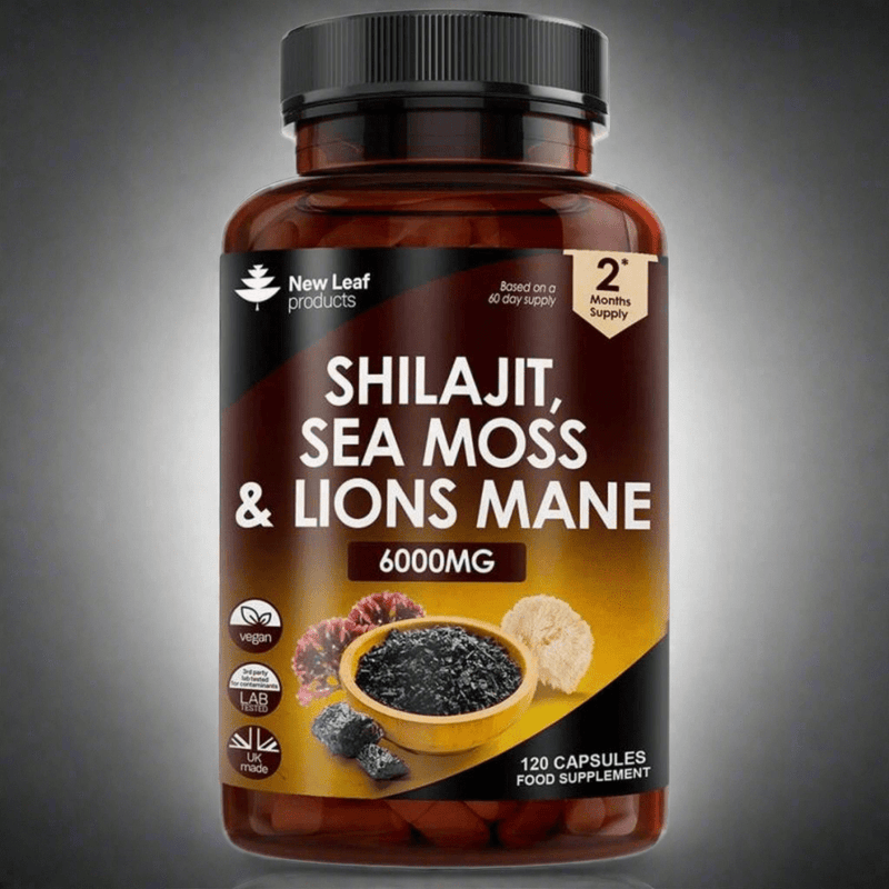 Shilajit + Sea Moss + Lion's Mane - Vital
