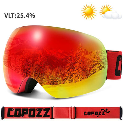 Ski Goggles Men And Women Adult Borderless Goggles - Vital
