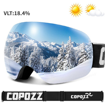Ski Goggles Men And Women Adult Borderless Goggles - Vital