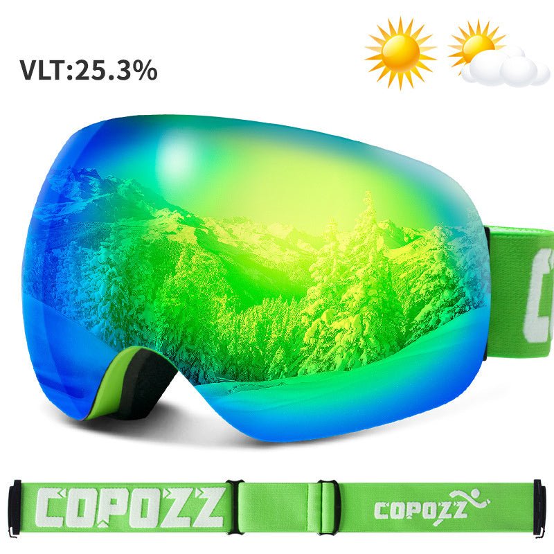 Ski Goggles Men And Women Adult Borderless Goggles - Vital