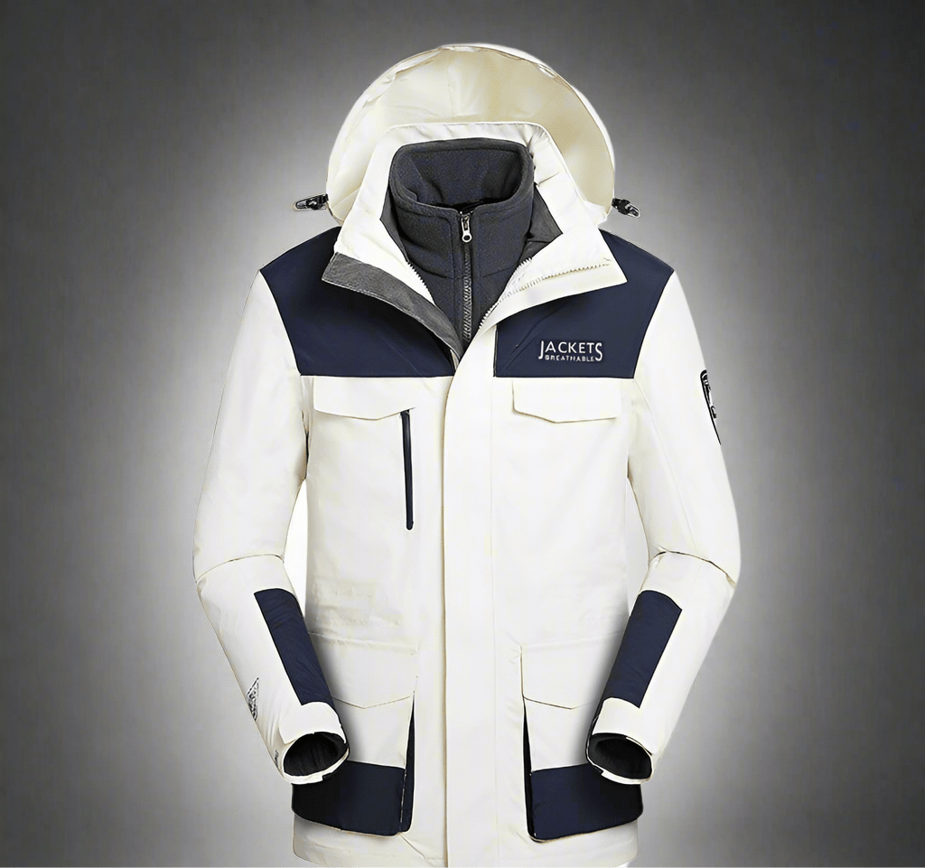 Soft shell ski jacket windproof, waterproof for Men and women - Vital