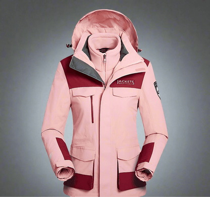 Soft shell ski jacket windproof, waterproof for Men and women - Vital