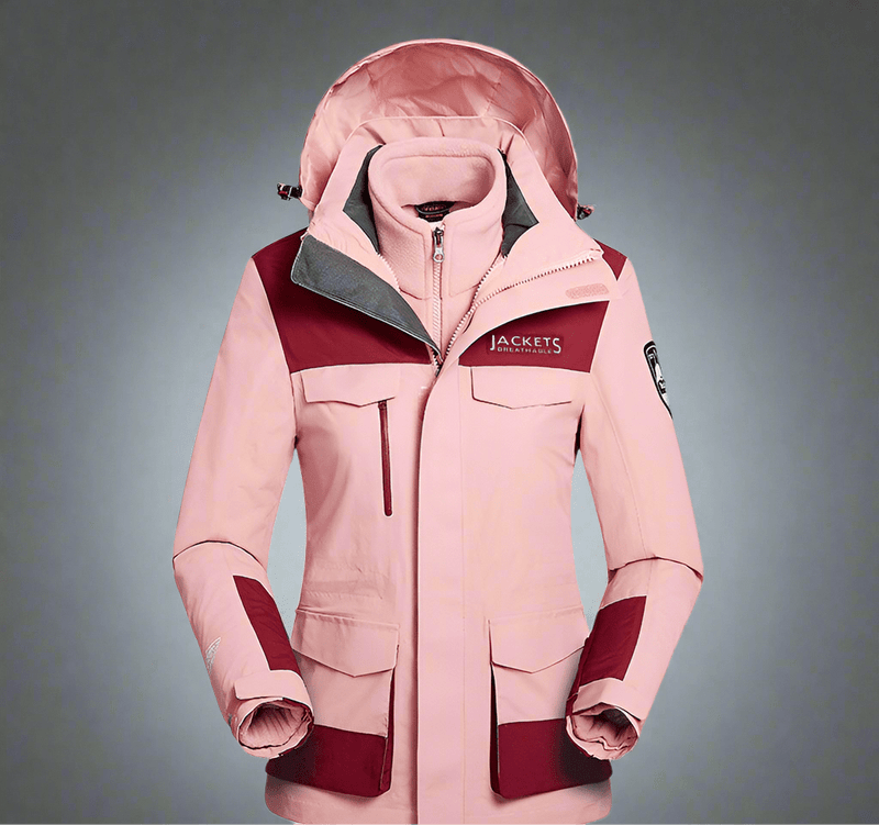 Soft shell ski jacket windproof, waterproof for Men and women - Vital