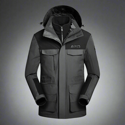 Soft shell ski jacket windproof, waterproof for Men and women - Vital
