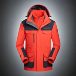Soft shell ski jacket windproof, waterproof for Men and women - Vital