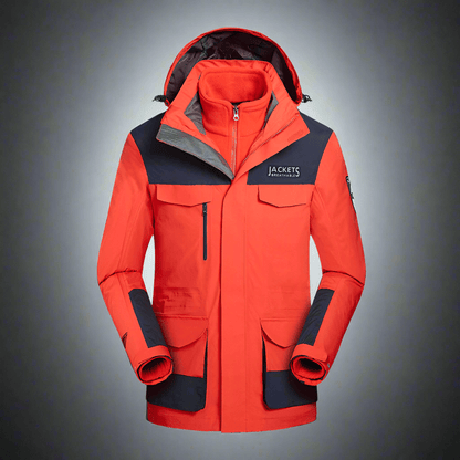 Soft shell ski jacket windproof, waterproof for Men and women - Vital