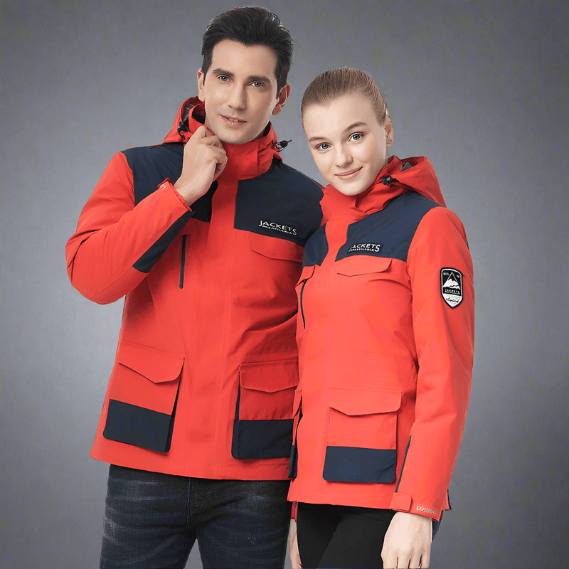 Soft shell ski jacket windproof, waterproof for Men and women - Vital