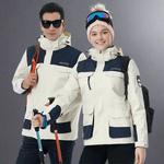 Soft shell ski jacket windproof, waterproof for Men and women - Vital