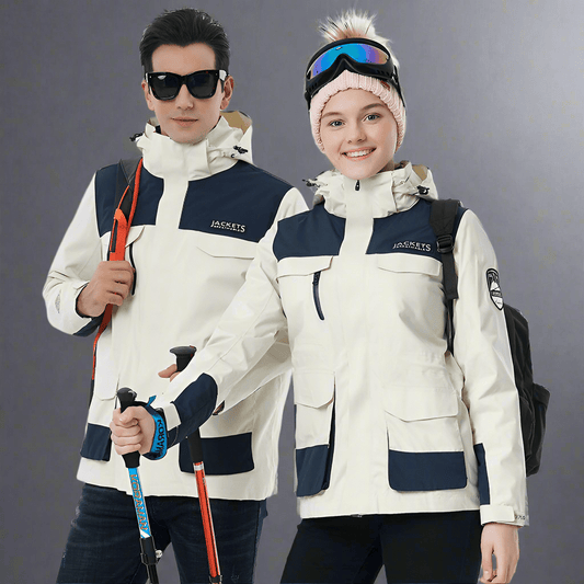 Soft shell ski jacket windproof, waterproof for Men and women - Vital