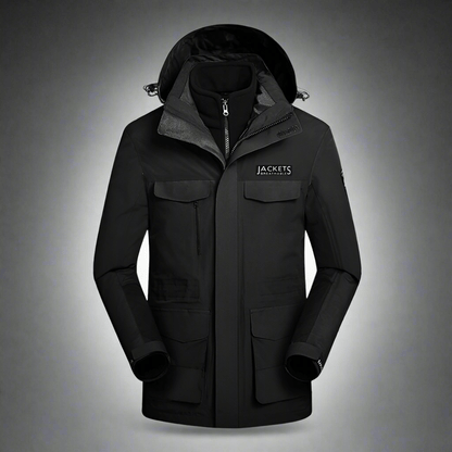Soft shell ski jacket windproof, waterproof for Men and women - Vital