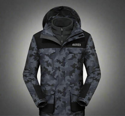 Soft shell ski jacket windproof, waterproof for Men and women - Vital