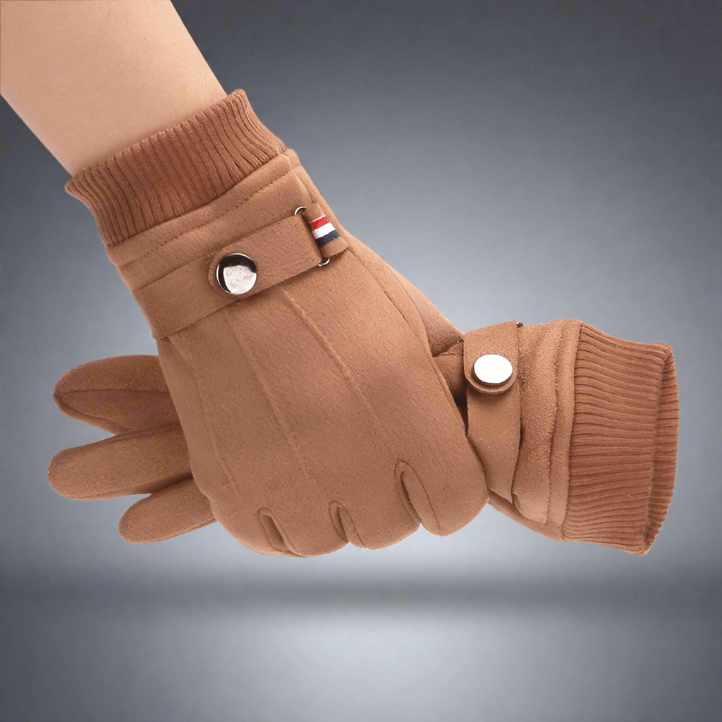 Suede Winter Men's Gloves - Vital