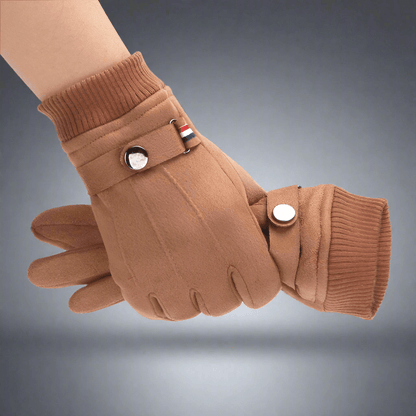 Suede Winter Men's Gloves - Vital